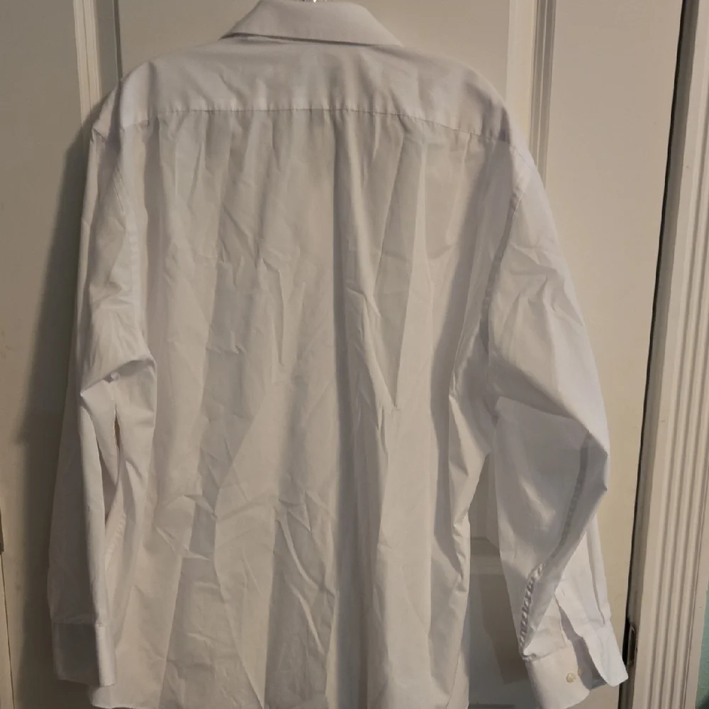 Arrow White Dress Shirt Classic Cotton Blend